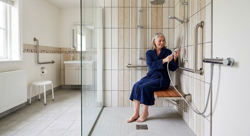 Handicap Shower Installation in Palm Coast, FL